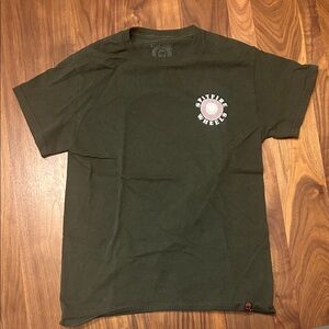Vintage Dark Green Graphic Skater Tee
